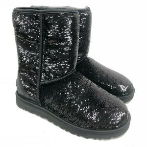 UGGs sequin black boots